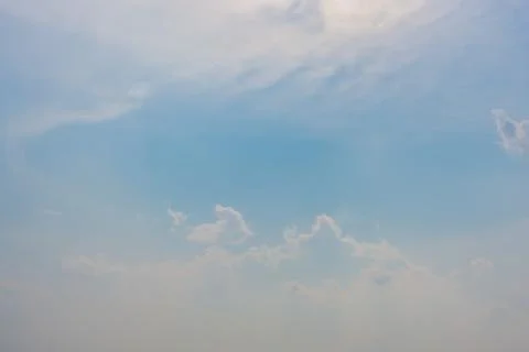 Sky, clouds and sunlight Stock Photos