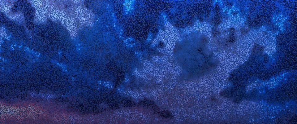 Sky with Clouds Artistic Mosaic Vector Background Stock Illustration
