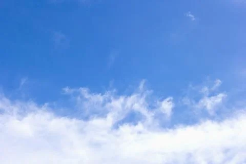 Sky clouds background, Blue sky in good weather days. Foto stock
