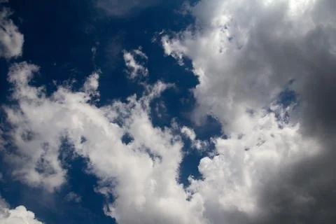 Sky with clouds in the background Stockfoto's