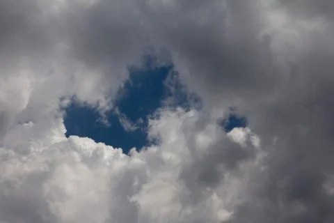 Sky with clouds in the background Stock Photos