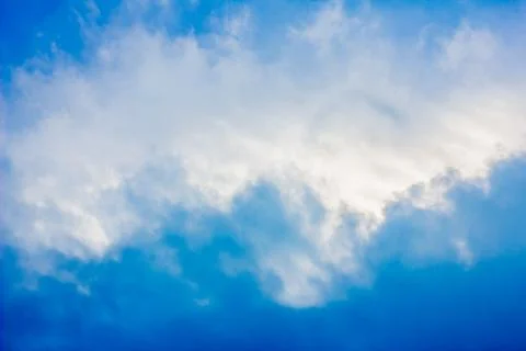 Sky-clouds background. Stock Photos