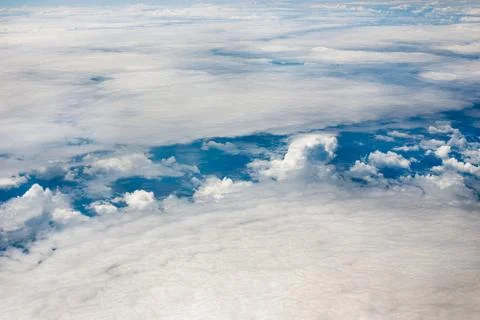 Sky clouds background Stock Photos