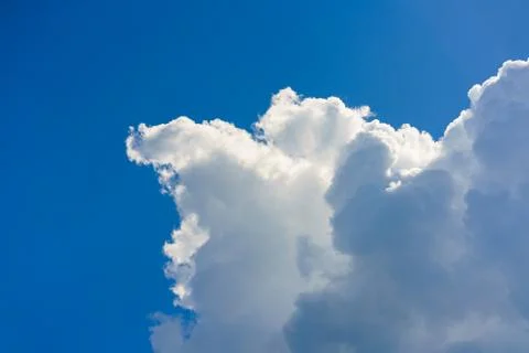 Sky clouds background. Stock Photos