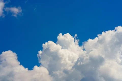 Sky clouds background. Stock Photos