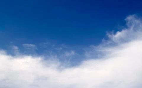 Sky clouds background. Stock Photos