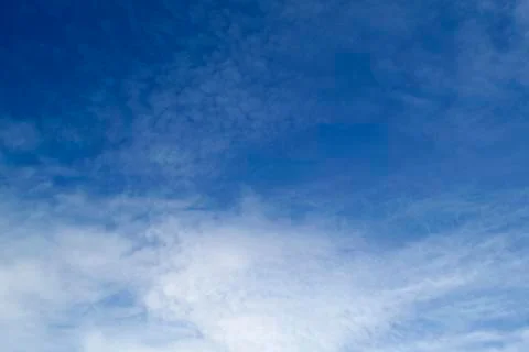 Sky clouds background. Stock Photos