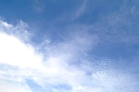 Sky clouds background. Stock Photos