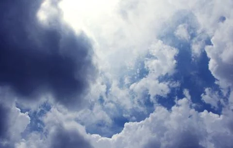 Sky Clouds Background Foto stock