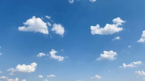 Sky with clouds background, sky cloud Stockfoto's