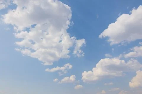 Sky with clouds background, sky cloud Foto stock