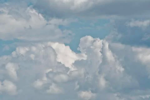 Sky clouds, beautiful clouds movement on the sky 스톡 사진