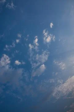 Sky, clouds, beautiful In the evening Stock Photos