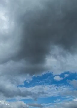 The sky clouds in the daytime. Stock Photos