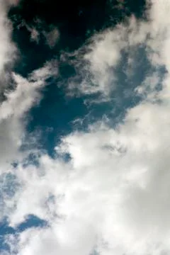Sky with clouds dramatic mood auto tone fine art high quality fifty megapixel Stock Photos