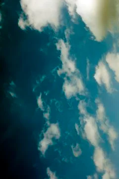 Sky with clouds dramatic mood auto tone fine art high quality fifty megapixel Stock Photos