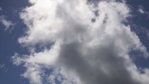 The sky with clouds floats overhead . Video stock 95034615