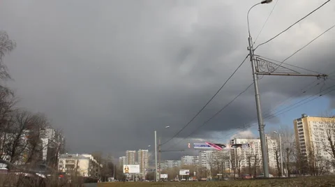 The sky in clouds Stock Footage 4682047