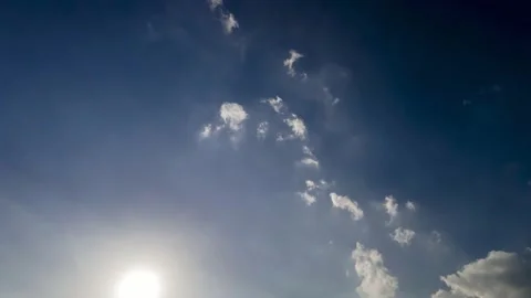 Sky with clouds Stock Footage 153947709