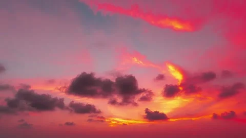 Sky with clouds Stock Footage 295907207