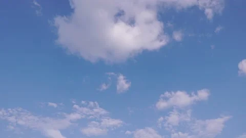 Sky with clouds full frame time-lapse video Vídeo Stock 151023047