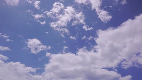 Sky with clouds full frame time-lapse video Vídeo Stock 151027772