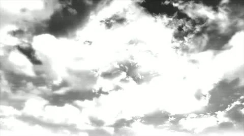 Sky with clouds gray color 8 스톡 동영상 12189933