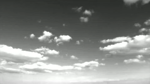 Sky with clouds gray color 9 Stock Footage 12189964