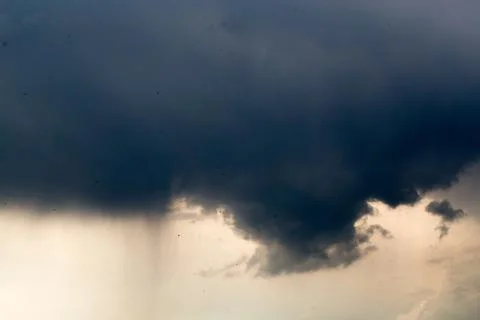 Sky clouds grey black background storm thunderstorm Stock Photos