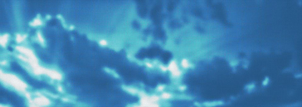 Sky with Clouds Halftone Vector Background. Trendy Backdrop for Your Design Stock Illustration