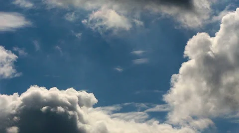 Sky clouds HD Video stock 30308768