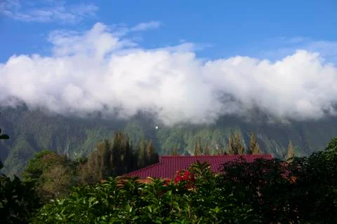 Sky, Clouds, Hills Stock Photos