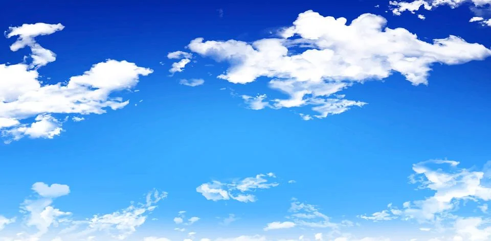 Sky Clouds Stock Illustration