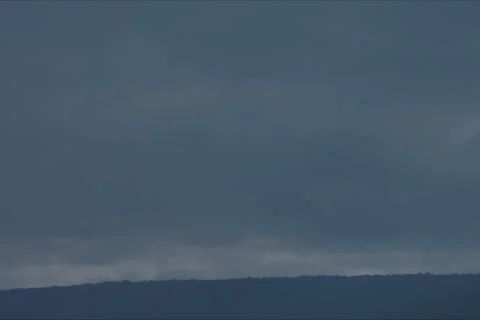 Sky Clouds Landscape In Cuenca, Spain Stock Footage 232009988