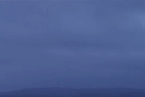 Sky Clouds Landscape In Cuenca, Spain Stock Footage 232032669