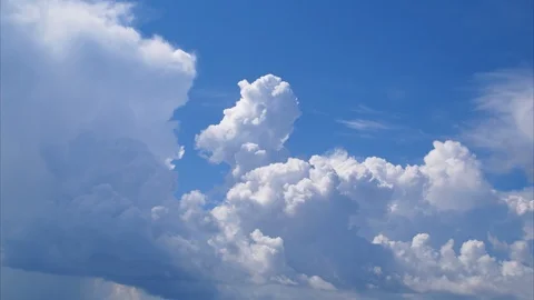 Sky clouds motion timelapse. Stock Footage 93861633