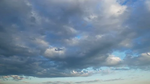 Sky clouds motion timelapse. Stock Footage 93861712
