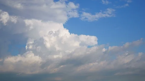 Sky clouds motion timelapse. Stock Footage 93861721