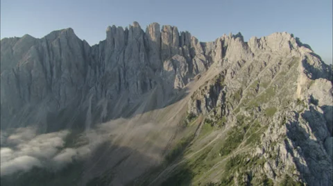 Sky clouds mountain valley Stock Footage 37309339