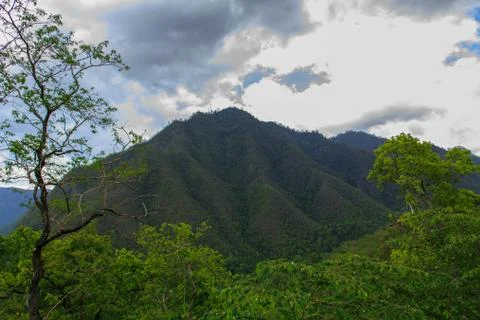Sky, clouds, mountains2 Stock Photos