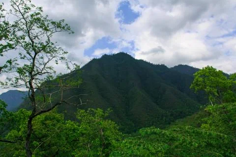 Sky, clouds, mountains3 Stock Photos