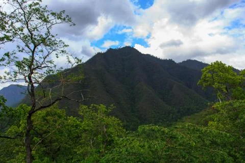 Sky, clouds, mountains4 Stock Photos