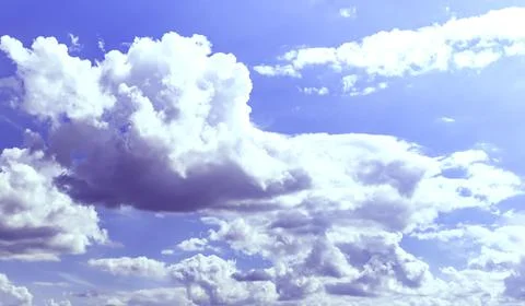 Sky clouds. The natural backdrop of the sky Stock Photos