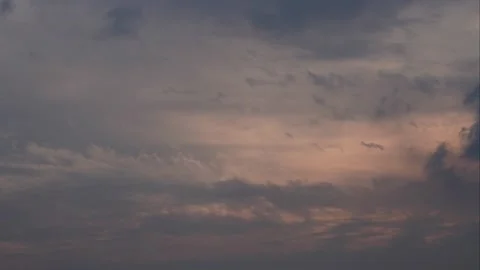 Sky, clouds, nature, no people, timelapse, Stock-Footage 243060596
