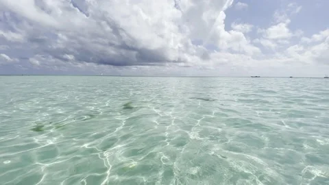 Sky clouds ocean Stock Footage 152038366