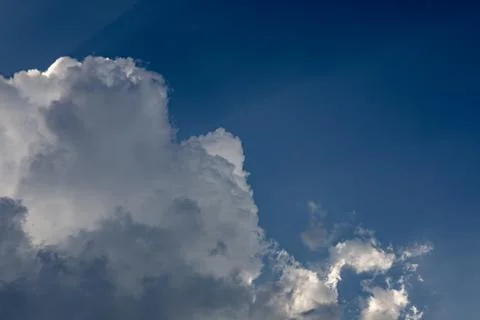 Sky clouds panorama Stock Photos