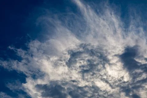 Sky clouds panorama Stock Photos