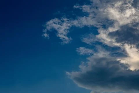 Sky clouds panorama Foto stock