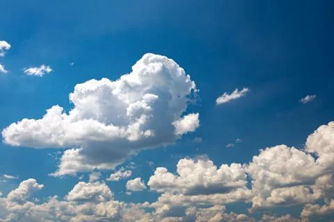 Sky clouds panorama Stock Photos