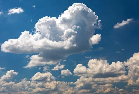 Sky clouds panorama Foto stock